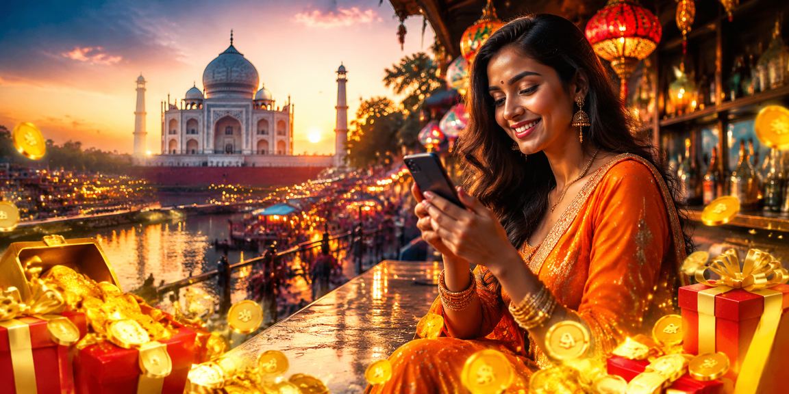 Live casino dealer welcoming players in a vibrant gaming environment